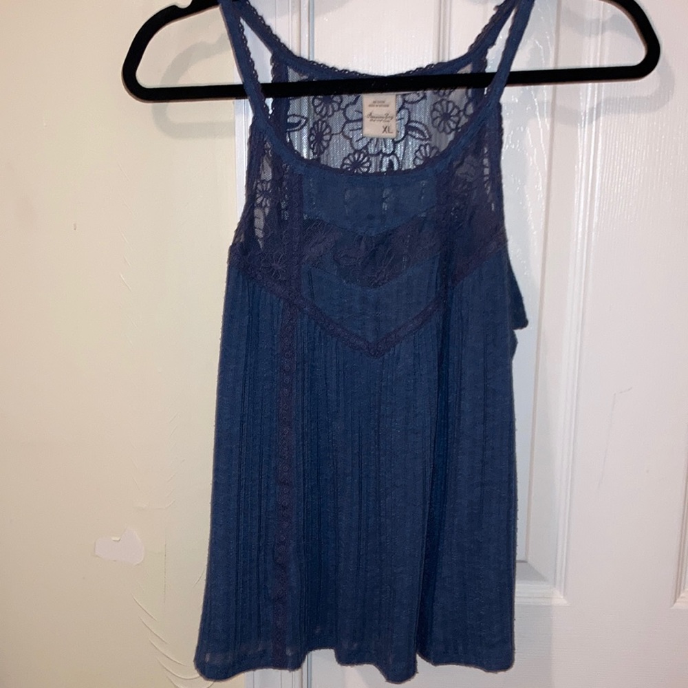 American Rag blue tank top